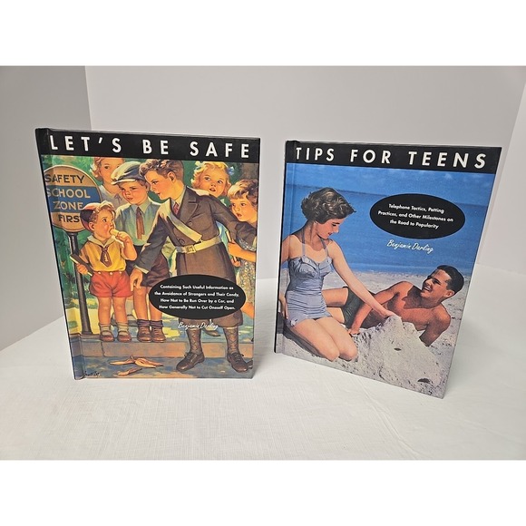 Other - Benjamin Darling Book Lot - Tips For Teens And Let's Be Safe - 2 Books